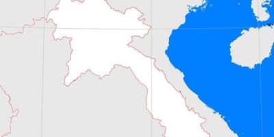 地图老挝概要